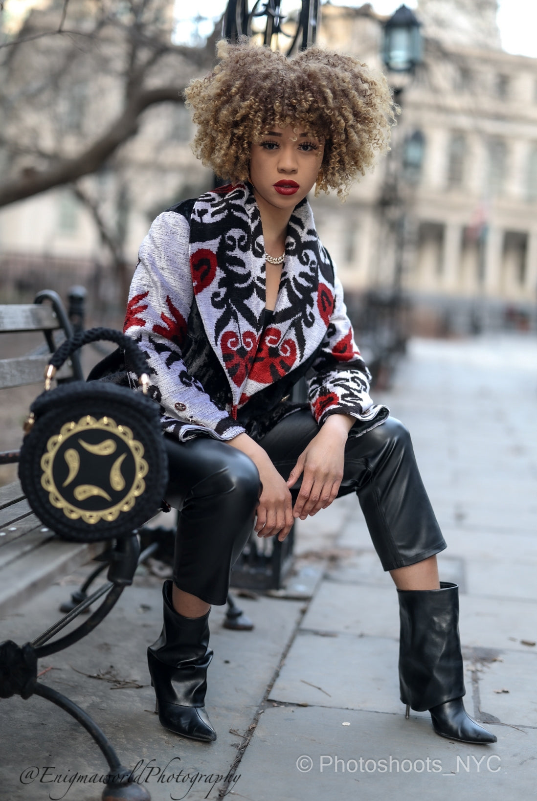 Combinated Black Jacket