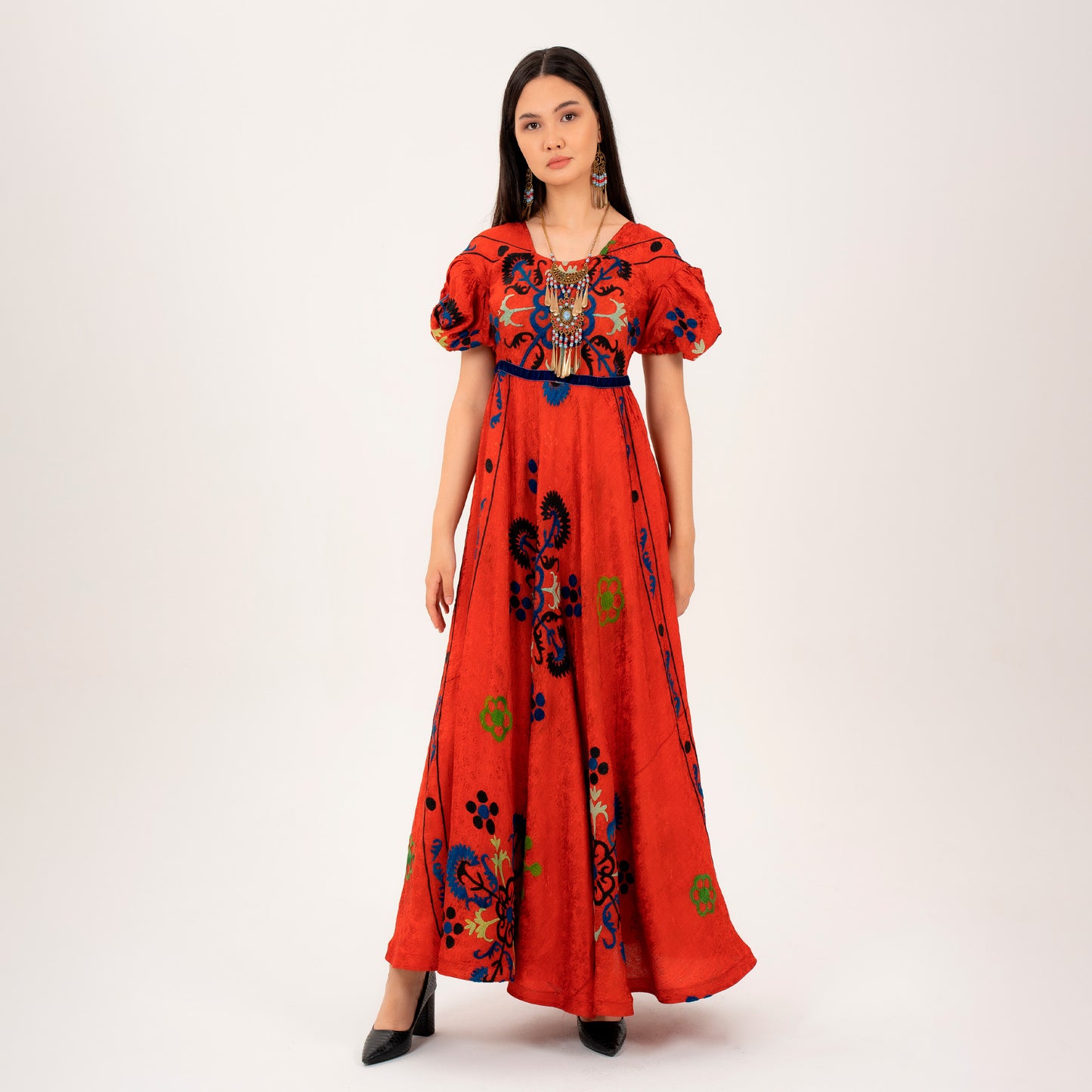 Red Ethno Dress